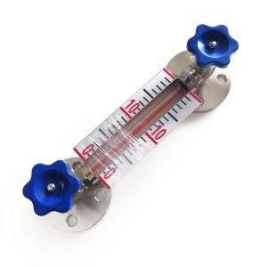 Flanged Tubular Level Gauge With Aluminum Sheath  