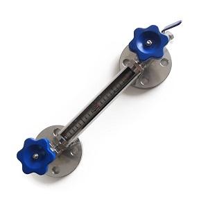 Flanged Tubular Level Gauge With Stainless Steel Sleeves Flanged Tubular Level Gauge With Stainless Steel Sleeves