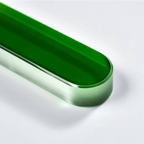 Green Double Colour Transparent Gauge Glass
