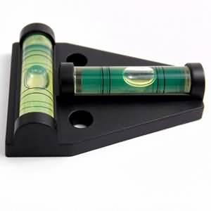 Umei T-Type Bubble Level With Magnet - 95mm, Transparent Acrylic, Two-Way Horizontal Level